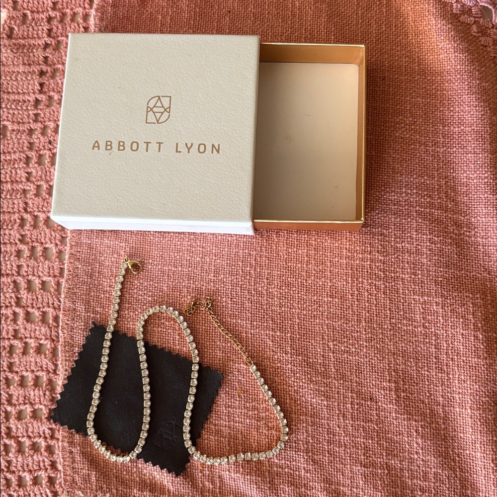 Abbott Lyon Tennis Gold Layered Necklace